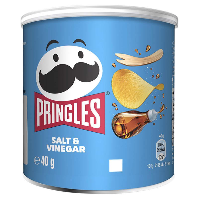 Pringles Salt & Vinegar | 12 x 40g