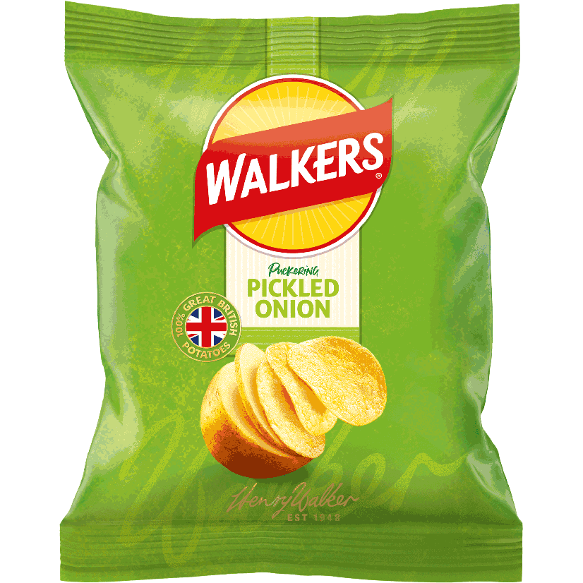 Walkers Pickled Onion | 32 x 32.5g