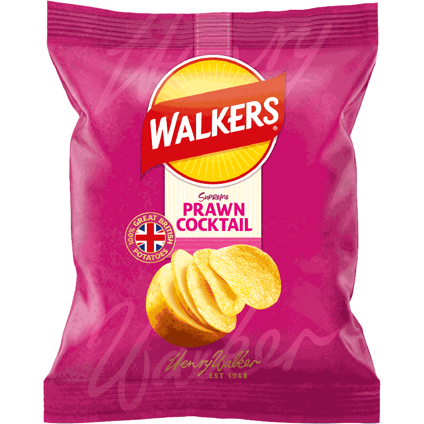 Walkers Prawn Cocktail | 32 x 32.5g
