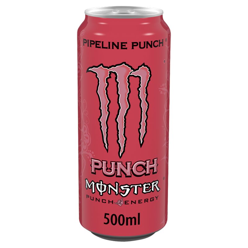 Monster Energy Pipeline Punch (Pink) | 12 x 500ml