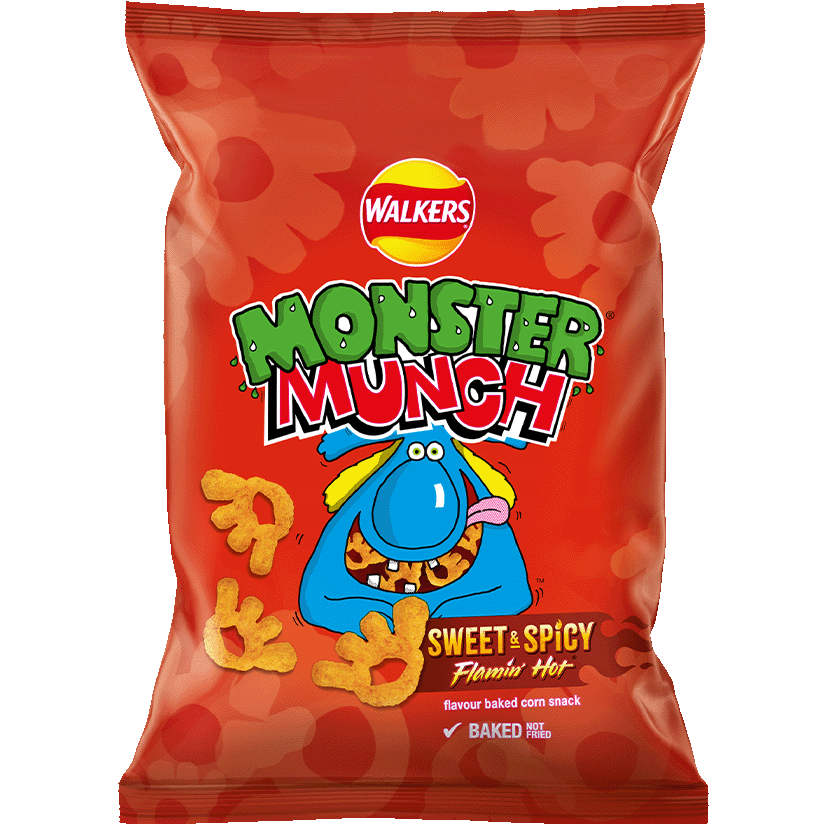 Monster Munch Flamin' Hot  | 35 x 40g