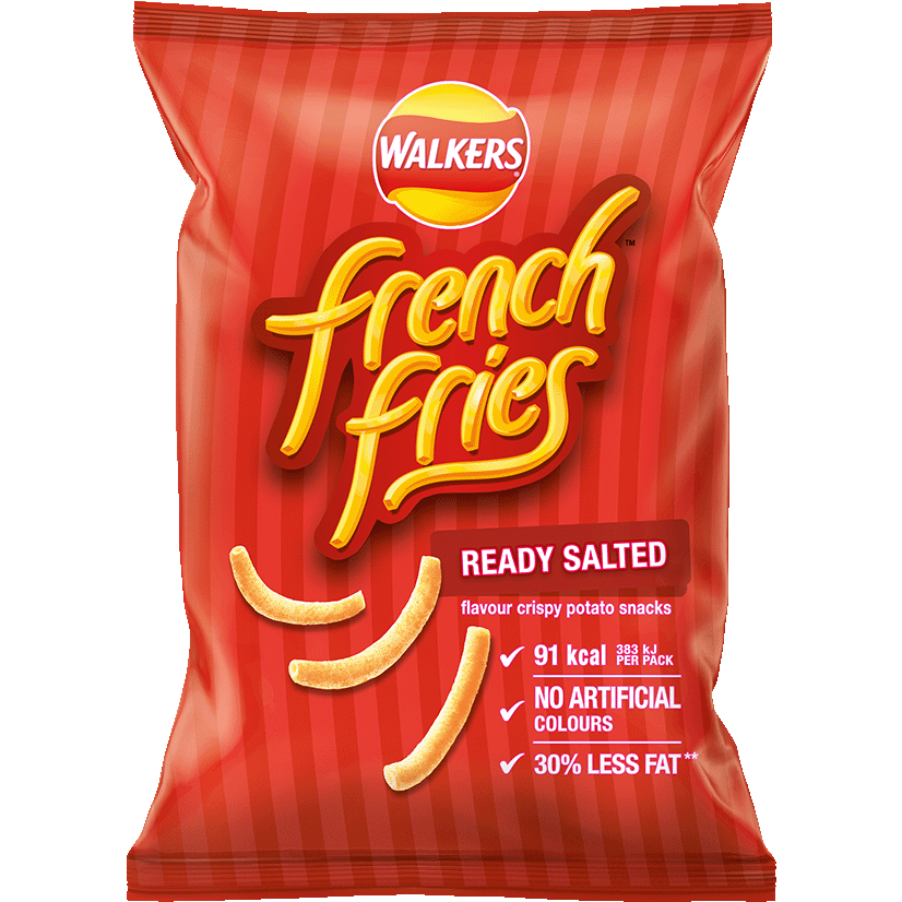 Walkers French Fries Ready Salted | 32 x 21g