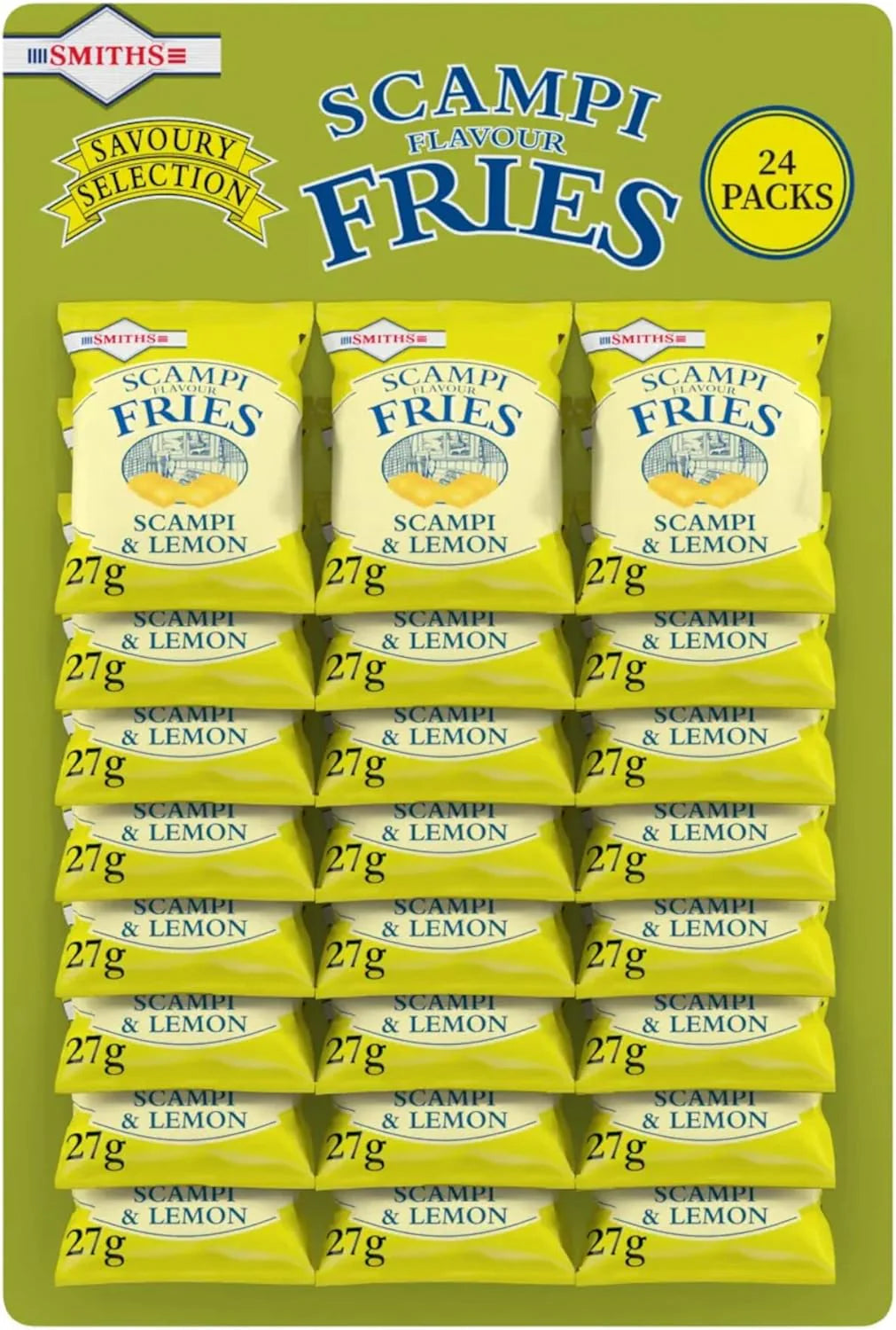 Scampi Fries | 1 x card of 24 x 27g