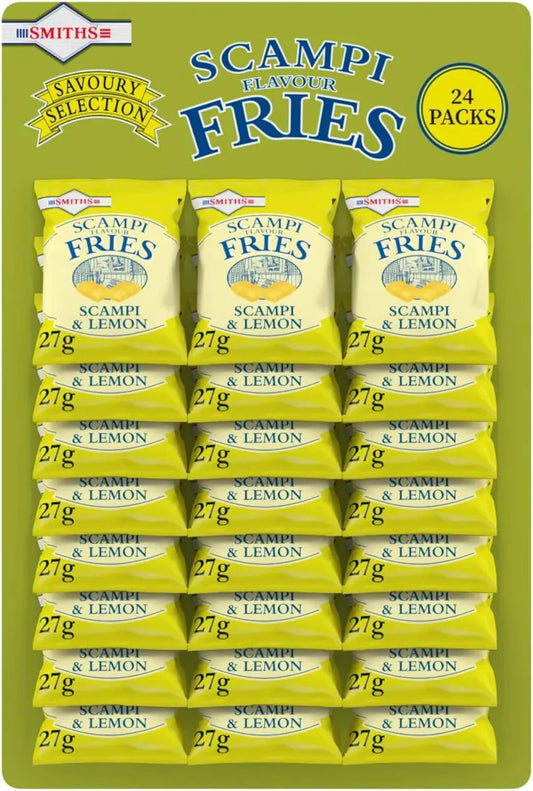 Scampi Fries | 1 x card of 24 x 27g