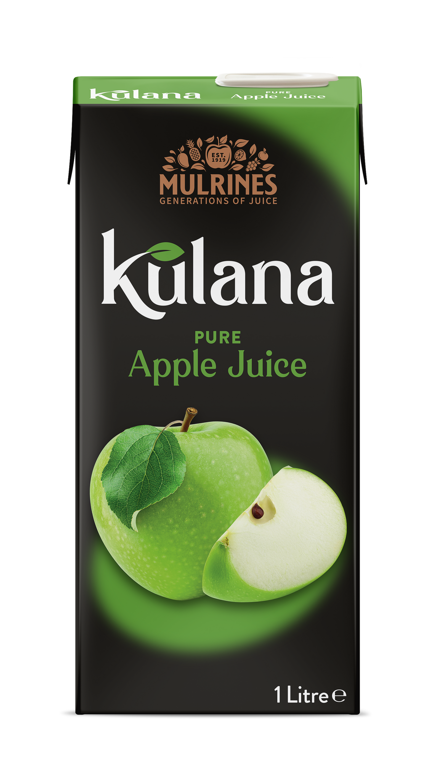 Kulana Apple Juice Pure | 12 x 1 Litre