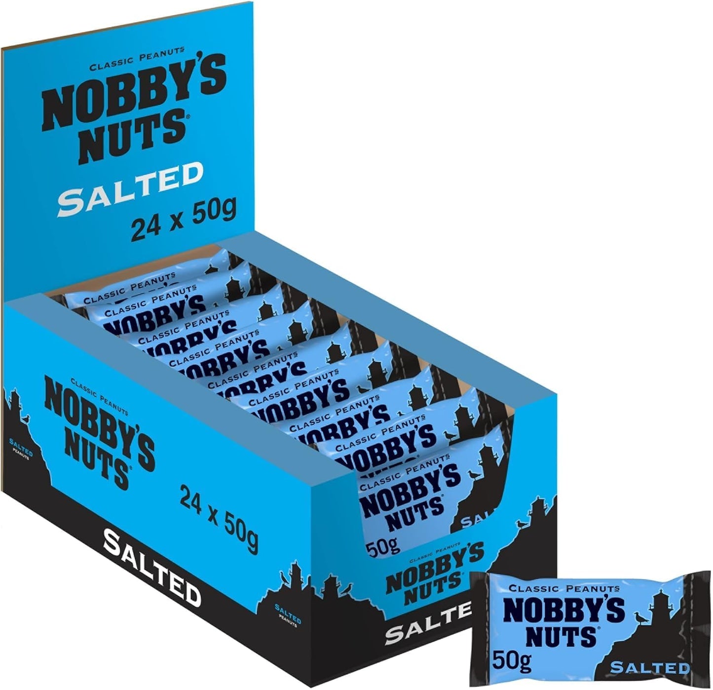 Nobby's Salted Nuts | 24 x 50g