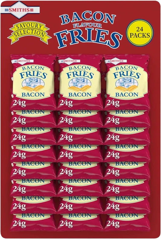 Bacon Fries | 1 x card of 24 x 27g