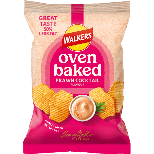 Walkers Baked Prawn Cocktail | 32 x 37.5g