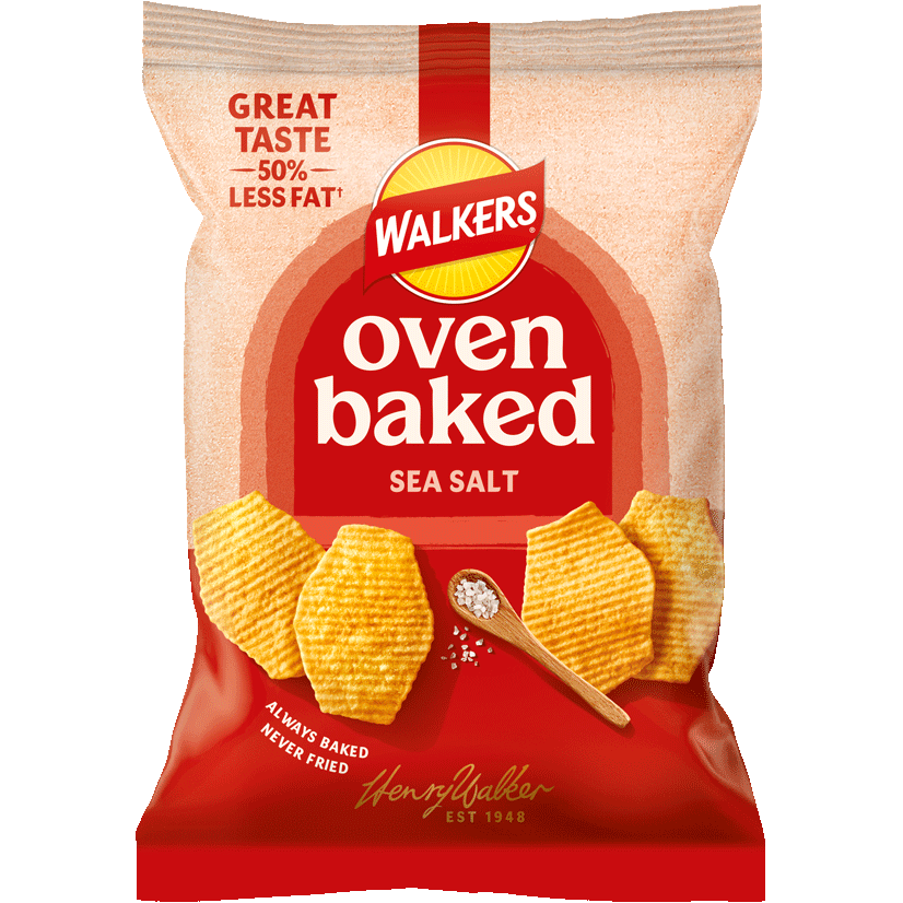Walkers Baked Sea Salt | 32 x 37.5g