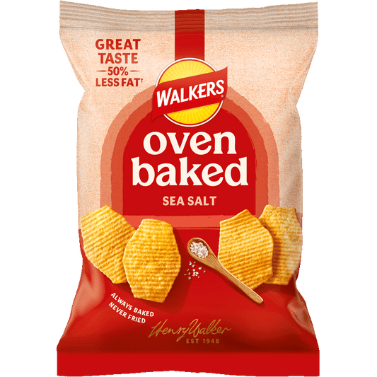Walkers Baked Sea Salt | 32 x 37.5g