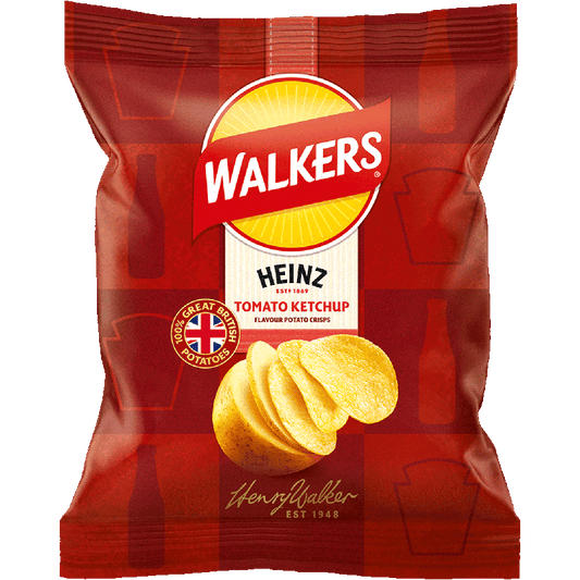 Walkers Tomato Ketchup | 32 x 32.5g