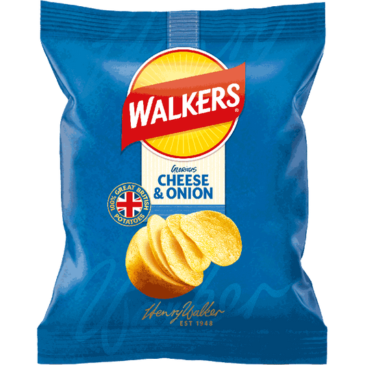 Walkers Cheese & Onion | 32 x 32.5g