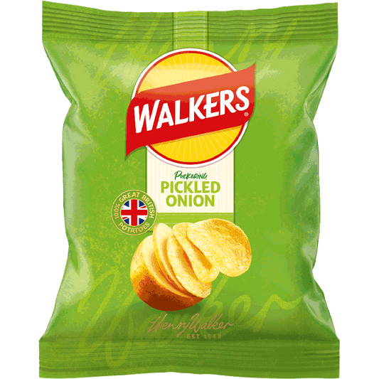 Walkers Pickled Onion | 32 x 32.5g
