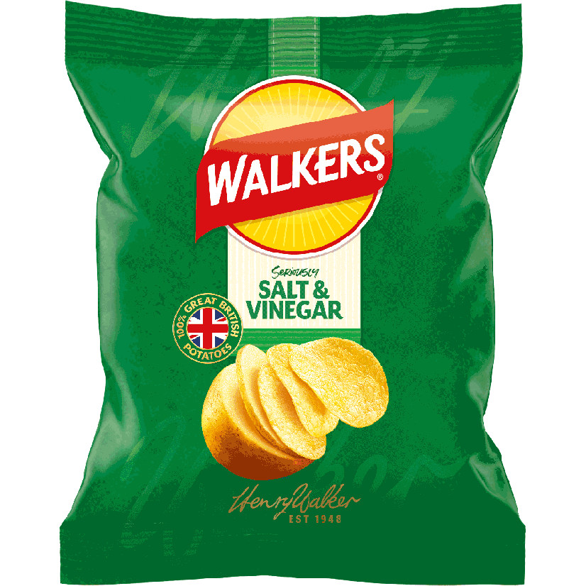 Walkers Salt & Vinegar | 32 x 32.5g