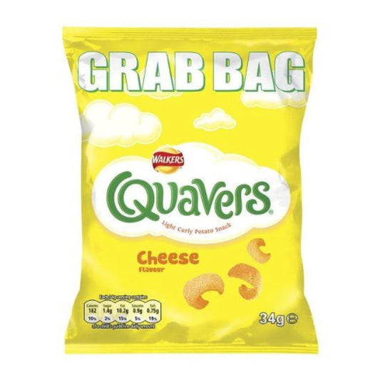 Walkers Grab Bag Quavers | 30 x 34g